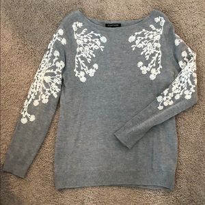 Embroidered sweater
